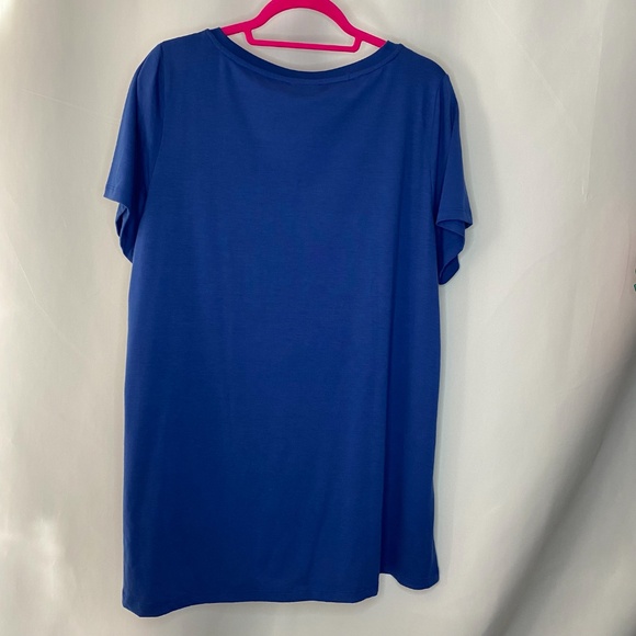 Blue Christy Tunic, XL - Picture 3 of 4